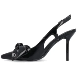 Journee Collection Womens Viera Tru Comfort Foam Mid Heel Pointed Toe Pumps