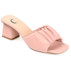 Journee Collection Womens Briarr Open Square Toe Block Heel Sandals -Georgia Shoes Shop GUEST 20ab96c2 853b 46d8 8766 955cbff3849a