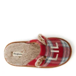 Dearfoams Kid's Unisex Lil Bear Red Plaid Scuff Slippers 10 Dearfoams Kid's Unisex Lil Bear Red Plaid Scuff Slippers -Georgia Shoes Shop GUEST 20ca2893 8e43 4590 9df1 18d9bd1b4784