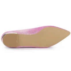 Allegra K Women's Glitter Pointed Toe Ballet Elegant Flats Shoes -Georgia Shoes Shop GUEST 2102d5ce ee11 466e aa1e c0cc083e04a5