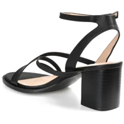 Journee Collection Womens Anikah Buckle Ankle Strap Stacked Heel Sandals -Georgia Shoes Shop GUEST 210c5706 8308 4802 bde9 4e355db82528