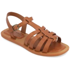 Journee Collection Womens Benicia Tru Comfort Foam Buckle Flat Sandals -Georgia Shoes Shop GUEST 22839665 9565 4504 82cf dfa6c365423a