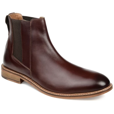 Thomas & Vine Corbin Wide Width Plain Toe Chelsea Boot 12 Thomas & Vine Corbin Wide Width Plain Toe Chelsea Boot - Image 10