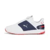 Puma Men's Ignite Elevate Disc Spikeless Golf Shoes - White/Navy -Georgia Shoes Shop GUEST 2310731a 226f 4495 85af fff3af56fa00