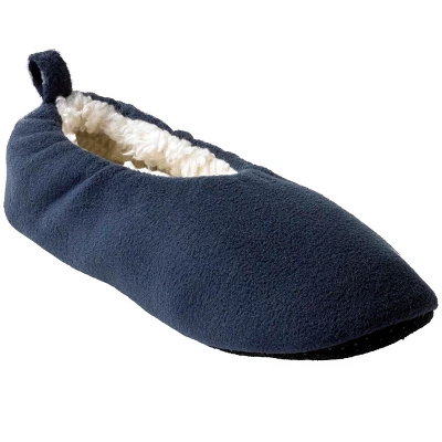 KingSize Men's Wide Width Faux Shearling Lined Sock Slipper 4 KingSize Men's Wide Width Faux Shearling Lined Sock Slipper - Image 2