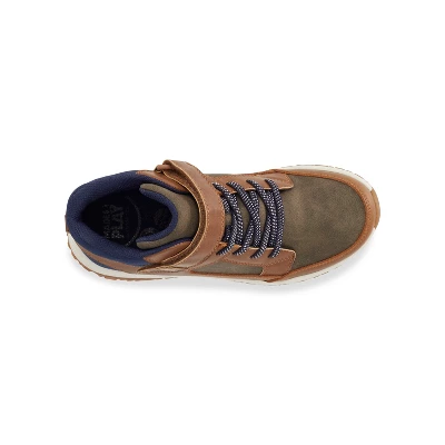 Stride Rite Kids Unisex Leon Boot | 3 | Tan Multi 7 Stride Rite Kids Unisex Leon Boot | 3 | Tan Multi - Image 5