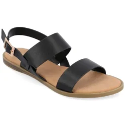 Journee Collection Womens Lavine Multi Strap Flat Sandals -Georgia Shoes Shop GUEST 25074713 c8de 495e a070 52841d778292