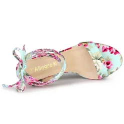 Allegra K Women's Block Heel Lace Up Heel Sandals -Georgia Shoes Shop GUEST 25879b12 64ca 44dc bd9c 65fd376a278b