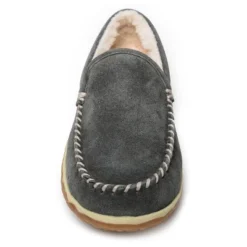 Minnetonka Men's Suede Tilden Moccasin Slippers