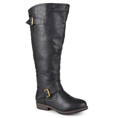 Journee Collection Extra Wide Calf Women's Spokane Boot 11 Journee Collection Extra Wide Calf Women's Spokane Boot - Image 9