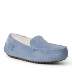 Fireside By Dearfoams Women's Mel Genuine Shearling Moccasin Slipper -Georgia Shoes Shop GUEST 268277a5 3766 4a9f 9983 777923f776cf