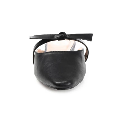 Journee Collection Womens Missie Slip On Square Toe Mules Flats 7 Journee Collection Womens Missie Slip On Square Toe Mules Flats - Image 5