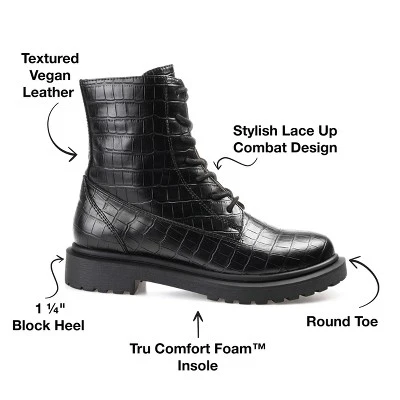 Journee Collection Womens Chandlerr Tru Comfort Foam Inside Zip Block Heel Booties 9 Journee Collection Womens Chandlerr Tru Comfort Foam Inside Zip Block Heel Booties - Image 7