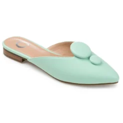 Journee Collection Womens Mallorie Slip On Pointed Toe Mules Flats -Georgia Shoes Shop GUEST 283448a2 8526 418a adf2 dc0cb003b3a9