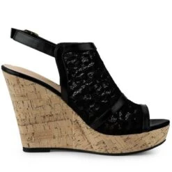 Allegra K Women's Open Toe Platform Heel Lace Wedges Sandals 24 Allegra K Women's Open Toe Platform Heel Lace Wedges Sandals -Georgia Shoes Shop GUEST 28530419 9436 4a0e b179 6aac16725531