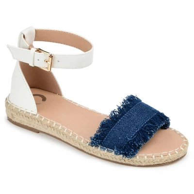 Journee Collection Womens Tristeen Tru Comfort Foam Espadrille Sliver Wedge Sandals 12 Journee Collection Womens Tristeen Tru Comfort Foam Espadrille Sliver Wedge Sandals - Image 10