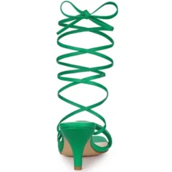 Perphy Square Toe Strappy Lace Up Kitten Heels Sandals For Women 10 Perphy Square Toe Strappy Lace Up Kitten Heels Sandals For Women -Georgia Shoes Shop GUEST 2a76b1b8 6944 4d33 b03a 5a7d86f4aff9