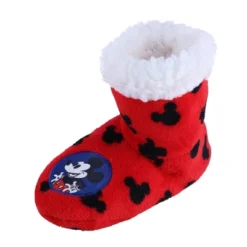 Textiel Trade Kids' Disney Mickey Mouse Print Bootie Slipper -Georgia Shoes Shop GUEST 2a777597 24d0 4b12 b175 470652f75b8b