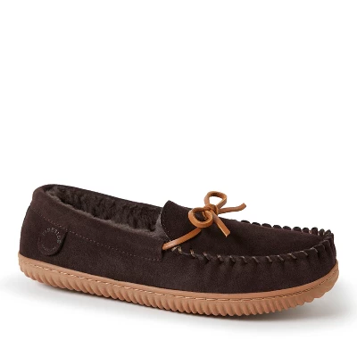 Fireside By Dearfoams Men's Nelson Bay Water Resistant Indoor/Outdoor Moccasin Slipper 7 Fireside By Dearfoams Men's Nelson Bay Water Resistant Indoor/Outdoor Moccasin Slipper - Image 5