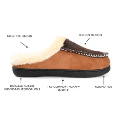 Vance Co. Henry Moccasin Clog Slipper -Georgia Shoes Shop GUEST 2b1825f0 bb9a 4c26 b78b a43fa008f152