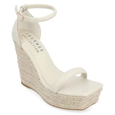Journee Collection Womens Olesia Tru Comfort Foam Buckle Espadrille Wedge Sandals 11 Journee Collection Womens Olesia Tru Comfort Foam Buckle Espadrille Wedge Sandals - Image 9