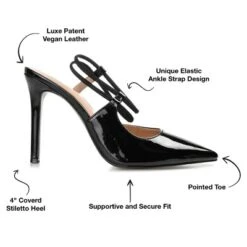 Journee Collection Womens Gracelle Pull On High Stiletto Pointed Toe Pumps -Georgia Shoes Shop GUEST 2bdb9143 bafa 4ccb 8073 890bc8c8614a