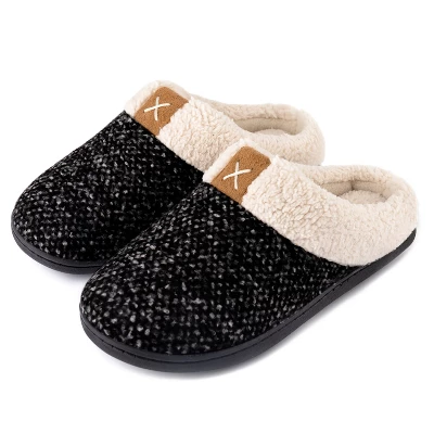 RockDove Women's Collar Memory Foam Slide Slipper 9 RockDove Women's Collar Memory Foam Slide Slipper - Image 7