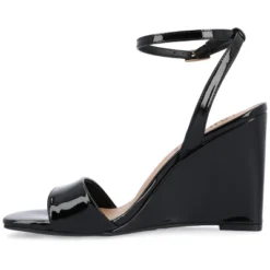 Journee Collection Womens Konna Tru Comfort Foam Mid Heel Wedge Sandals