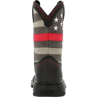 Rocky Boots Kids Rocky Red Line Big Kid Western Boot 5 Rocky Boots Kids Rocky Red Line Big Kid Western Boot - Image 3