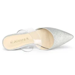 Allegra K Women's Glitter Clear Strap Flat Mules 13 Allegra K Women's Glitter Clear Strap Flat Mules -Georgia Shoes Shop GUEST 2dc7f743 77d9 49e6 9e42 434e7decb5b4