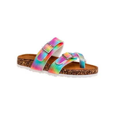 Kensie Girl Colorful Footbed Sandals (Little Kid Sizes) 10 Kensie Girl Colorful Footbed Sandals (Little Kid Sizes) - Image 8