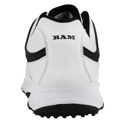 Ram Golf FX Tour Mens Waterproof Golf Shoes White/Black 5 Ram Golf FX Tour Mens Waterproof Golf Shoes White/Black - Image 3