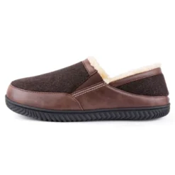 RockDove Men's Andrew Twill Upper Fleece Lined Closed Back -Georgia Shoes Shop GUEST 2e99ebd7 1094 45bb 9c66 0a13b8cbb2e1