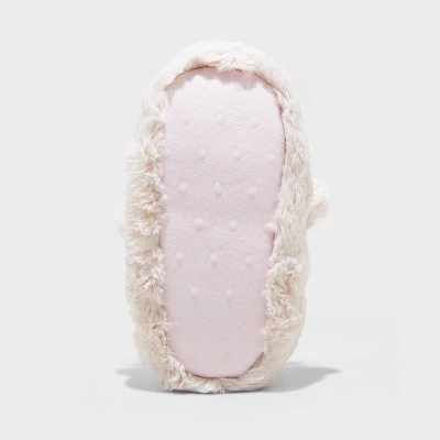 Toddler Girls' Doe Fawn Bootie Slippers - Cat & Jack™ Tan 5 Toddler Girls' Doe Fawn Bootie Slippers - Cat & Jack™ Tan - Image 3