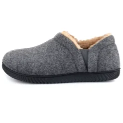 RockDove Men's Timothy Elastic Side Faux Wool Slipper 12 RockDove Men's Timothy Elastic Side Faux Wool Slipper -Georgia Shoes Shop GUEST 30e1ed35 f8d8 4285 9ef6 6d515fd24b6c