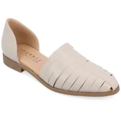 Journee Collection Womens Anyah Ankle Cuff Slip On Almond Toe Flats -Georgia Shoes Shop GUEST 30fb9567 d5aa 47bd 9cfe 069b9e1f986f