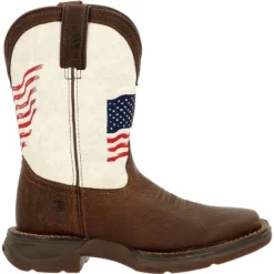 Lil' Rebel By Durango Little Kids Distressed Flag Western Boot -Georgia Shoes Shop GUEST 30fd6ea0 5e80 423e b31e 11a08b73466e