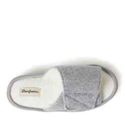 Dearfoams Women's Norma Wool Adjustable Slide Slippers -Georgia Shoes Shop GUEST 31673d6b 4815 43de 9361 c7c8502e68d9