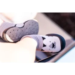 Komuello Toddler Boy/Girl First Walk Sock Shoes White Tiger -Georgia Shoes Shop GUEST 32b7640e 3aeb 42a0 b3a1 1c02475e518c