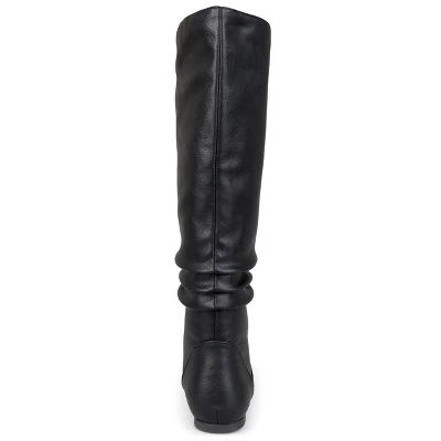 Journee Collection Womens Jayne Round Toe Riding Boots 4 Journee Collection Womens Jayne Round Toe Riding Boots - Image 2