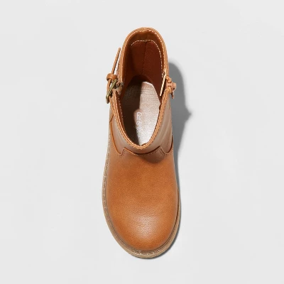 Toddler Girls' Lisbeth Riding Boots - Cat & Jack™ Cognac 4 Toddler Girls' Lisbeth Riding Boots - Cat & Jack™ Cognac - Image 2