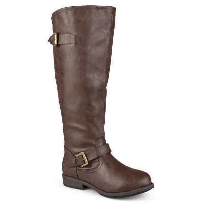 Journee Collection Extra Wide Calf Women's Spokane Boot 12 Journee Collection Extra Wide Calf Women's Spokane Boot - Image 10