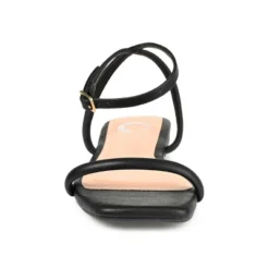 Journee Collection Womens Veena Ankle Strap Low Block Heel Sandals -Georgia Shoes Shop GUEST 3682753c 20e1 4e33 a403 95967e7aa83e