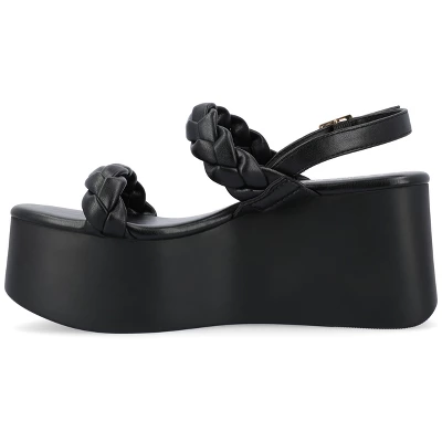 Journee Collection Womens Zannah Tru Comfort Foam Buckle Platform Sandals 3 Journee Collection Womens Zannah Tru Comfort Foam Buckle Platform Sandals