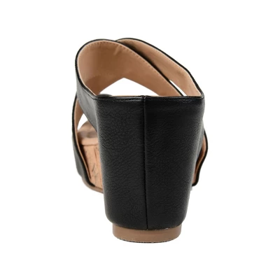 Journee Collection Womens Rayna Tru Comfort Foam Wedge Heel Slip On Sandals 4 Journee Collection Womens Rayna Tru Comfort Foam Wedge Heel Slip On Sandals - Image 2