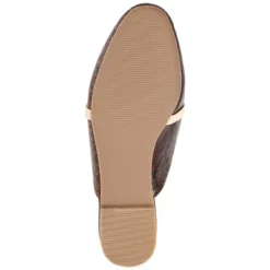 Journee Collection Womens Reneye Slip On Almond Toe Mules Flats -Georgia Shoes Shop GUEST 386179d7 7ffa 4a56 a3c8 024ff310c074