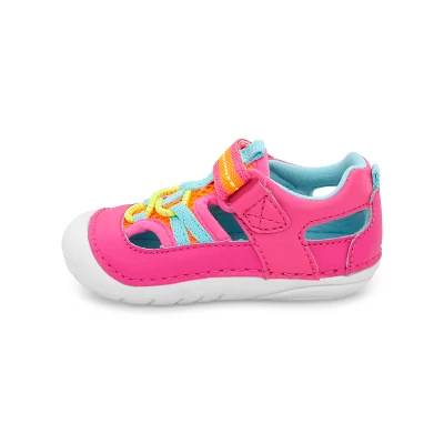 Stride Rite Kids Unisex Tobias Sneaker Sandal | 5 | Pink Multi 5 Stride Rite Kids Unisex Tobias Sneaker Sandal | 5 | Pink Multi - Image 3
