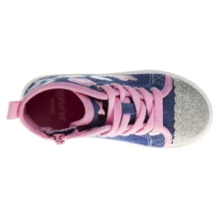 Disney Minnie Mouse Shoes Girl Sneakers - High Top Casual Canvas Characters Slip On Kids Shoes (toddler/little Kid Sizes 6-12) -Georgia Shoes Shop GUEST 390deeff e63d 49c8 a301 57af89baf0c7