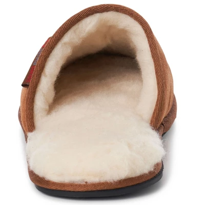 Alpine Swiss Halden Mens Genuine Suede Memory Foam Scuff Slippers 7 Alpine Swiss Halden Mens Genuine Suede Memory Foam Scuff Slippers - Image 5