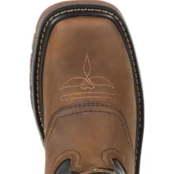 Georgia Boot Carbo-Tec LT Boys' Brown Pull-On Saddle Boot -Georgia Shoes Shop GUEST 39cfd85b e7ea 410c aeec 3ded6a96c255